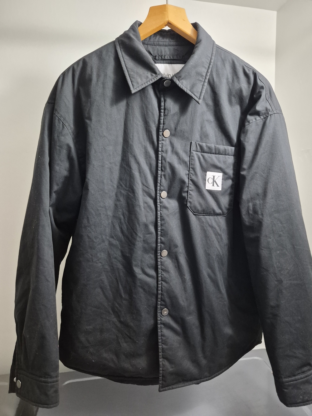 Calvin Klein Black Men's Button-Up Jacket